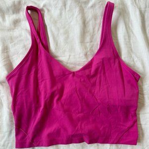 Lululemon Align Tank in Sonic Pink